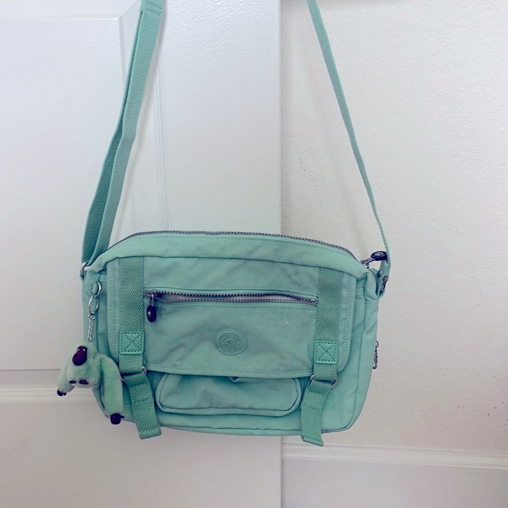 Kipling bag green crossbody